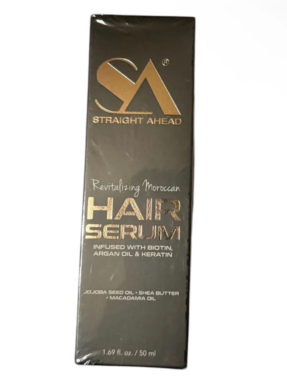 Straight ahead Revitalizing Moroccan Hair Serum for Dry, Frizzy & Damaged Hair